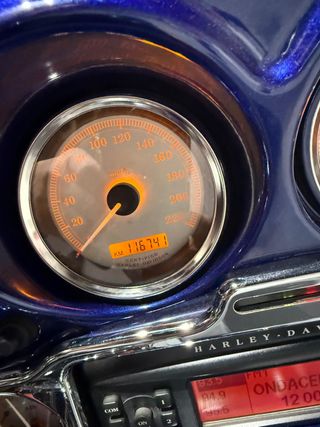 Harley Davidson Street Glide Azul