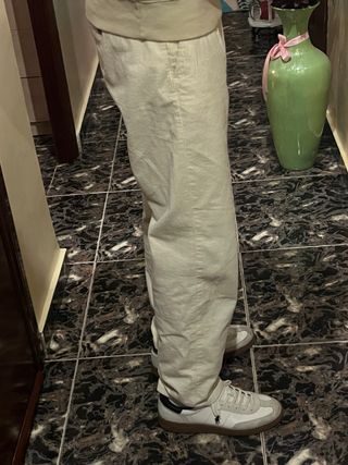 Pantalón Pana Beige H&M