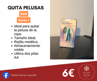 Quitapelusas E611 Serie 1