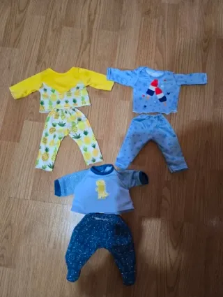 Muñeco realista bebé con ropa y accesorios