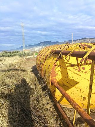 Silo de cemento industrial