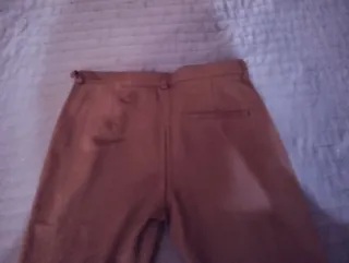 Pantalón tipo malla mujer color burdeos