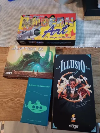 Pack 4 Juegos de Mesa