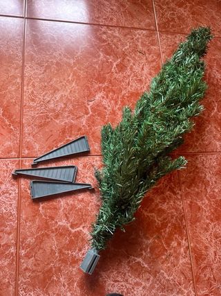 Árbol de Navidad artificial verde