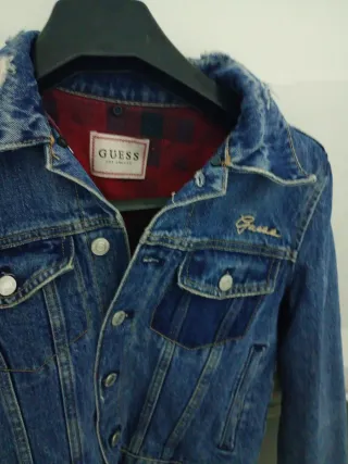 Chaqueta vaquera Guess azul