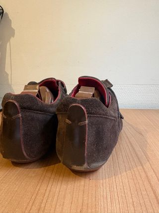 Zapatos Ante Marrones CH Hombre