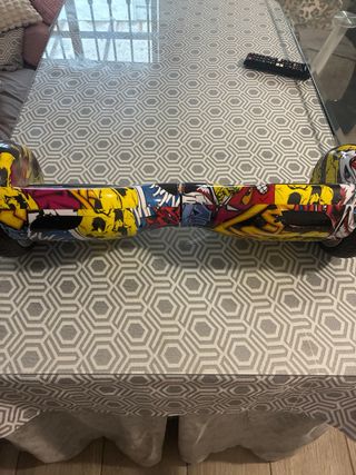 Hoverboard con diseño graffiti
