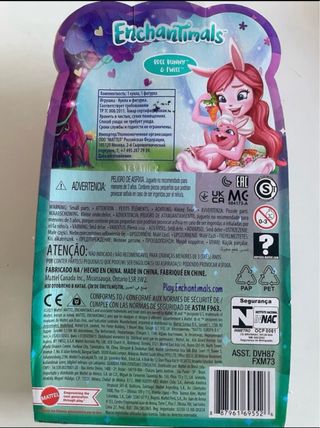 Muñeca Enchantimals Bree Bunny & Twist mascota