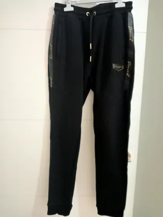 Pantalón chándal juvenil negro