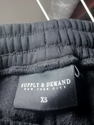 Pantalón chándal juvenil negro