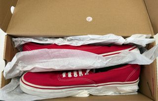 Zapatillas Vans Rojas