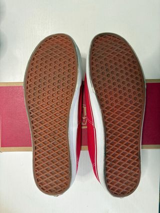 Zapatillas Vans Rojas