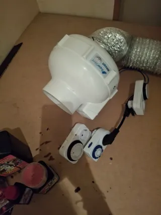 Armario de cultivo Darkbox doble con TODO