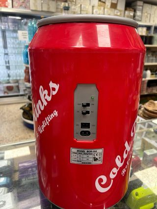 Mini Frigorífico Cold Drinks Rojo