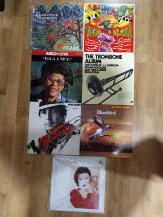 Lote 57 Vinilos Jazz y Compilaciones variadas