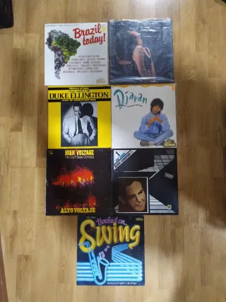 Lote 57 Vinilos Jazz y Compilaciones variadas