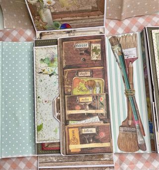 Álbum Scrapbooking Vintage