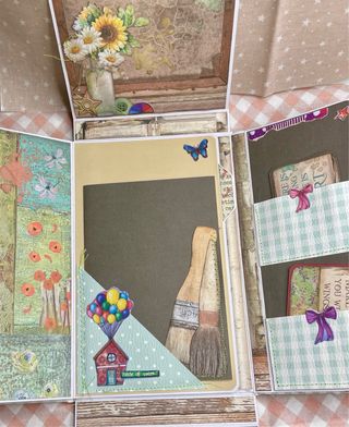 Álbum Scrapbooking Vintage