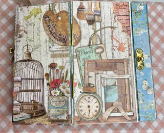 Álbum Scrapbooking Vintage