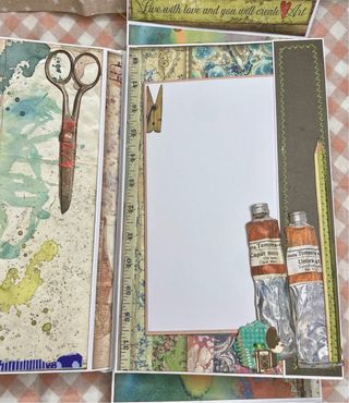 Álbum Scrapbooking Vintage