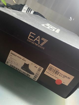 Scarpe Armani Sneakers Nere