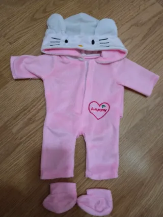 Pijama Hello Kitty para muñeca 45 cm