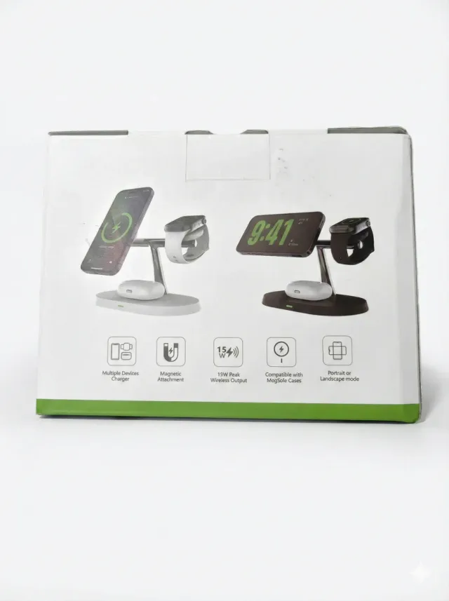 Cargador Inalámbrico Magnético 3 en 1