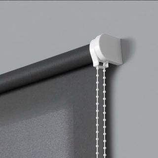 Estor enrollable translúcido gris 80x180