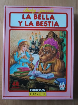 Puzzle La Bella y la Bestia 48 piezas