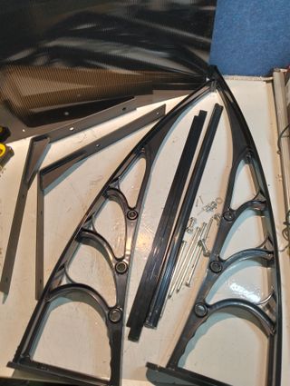 Garaje para Robot Cortacésped 102x79x46 cm AREBOS