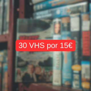 Selección sorpresa 30 VHS por 15€