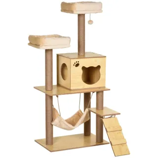 Árbol Rascador Gatos 130cm Torre