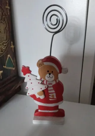 Portafoto Orsetto Natale con Albero