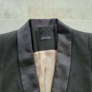 [L] - Massimo Dutti Americana Negra Tipo Smoking