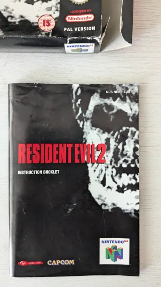 Resident Evil 2 N64 PAL España