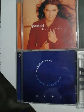 Lote 6 CDs: Juana, Miguel Bosé, Paloma San Basilio