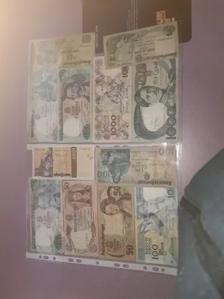 Billetes de Portugal Varios Escudos