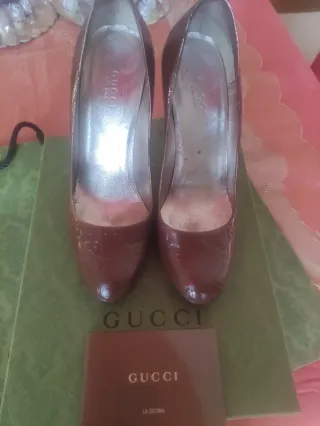 Décolleté Gucci Donna Tg 37 Scatola Originale