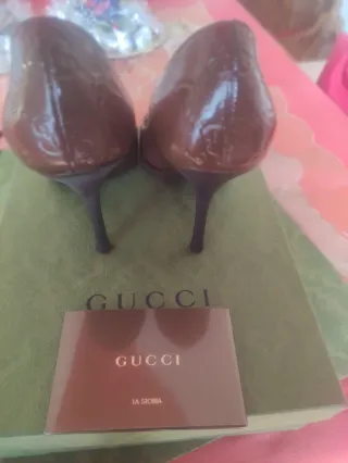 Décolleté Gucci Donna Tg 37 Scatola Originale