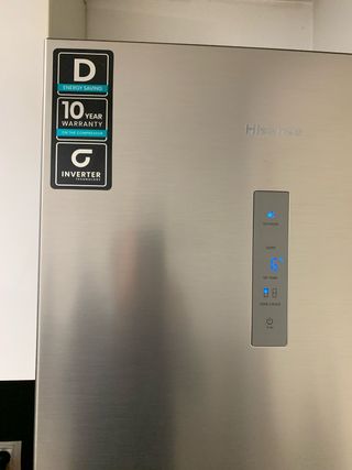 Nevera Hisense No Frost Acero Inox