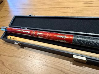 Taco de billar Kruger Oliver Ortmann rojo