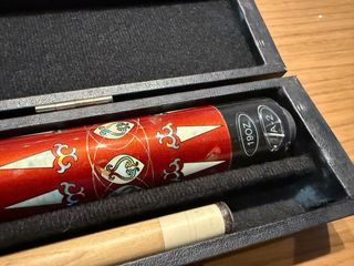 Taco de billar Kruger Oliver Ortmann rojo