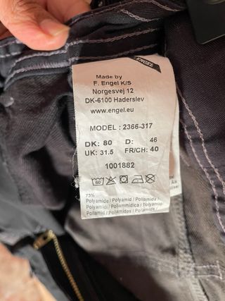 pantalón  de utilidades   talla m