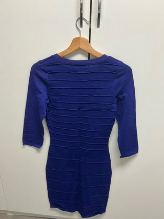 Vestido Mango Azul Talla M