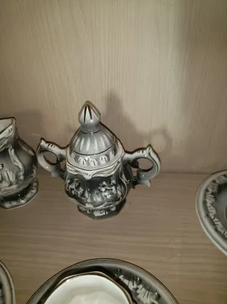 Juego de café de porcelana