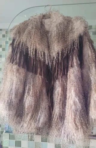 Chaquetón pelo sintético