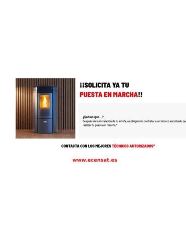 Estufa Pellets REM Ventilada 10 kW MAD2041