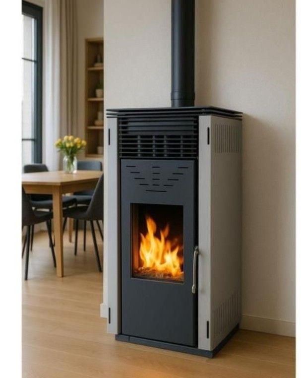 Estufa Pellets REM Ventilada 10 kW MAD2041