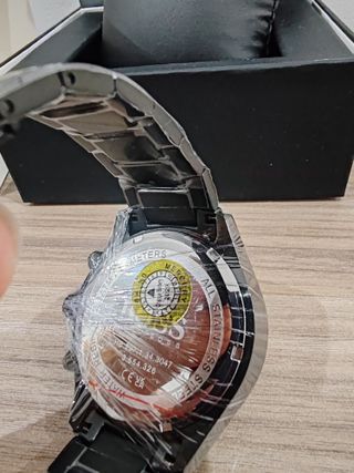 Reloj Hugo Boss Negro y Dorado