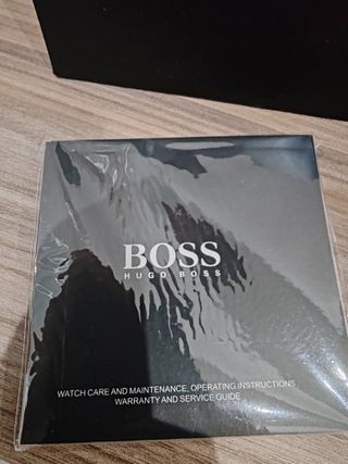 Reloj Hugo Boss Negro y Dorado